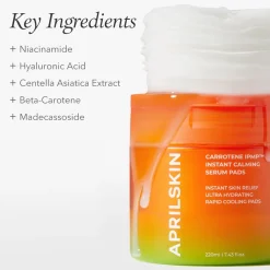 [APRILSKIN] Carrotene IPMP™ Instant Calming Serum Pads