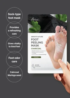 [Ariul] Smooth & Pure Foot Peeling Mask Purifying (2 Pairs)