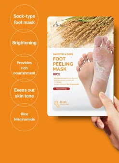 [Ariul] Smooth & Pure Foot Peeling Mask Nourishing (2 Pairs)