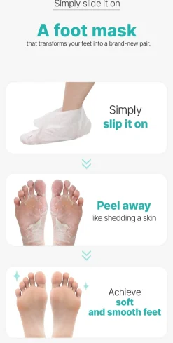 [Ariul] Smooth & Pure Foot Peeling Mask Calming (2 Pairs)