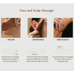 [Aromatica] Wooden Dolphin Face & Body Massage Tool