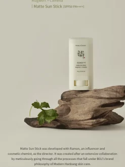 [Beauty of Joseon] Matte Sun Stick : Mugwort + Camelia