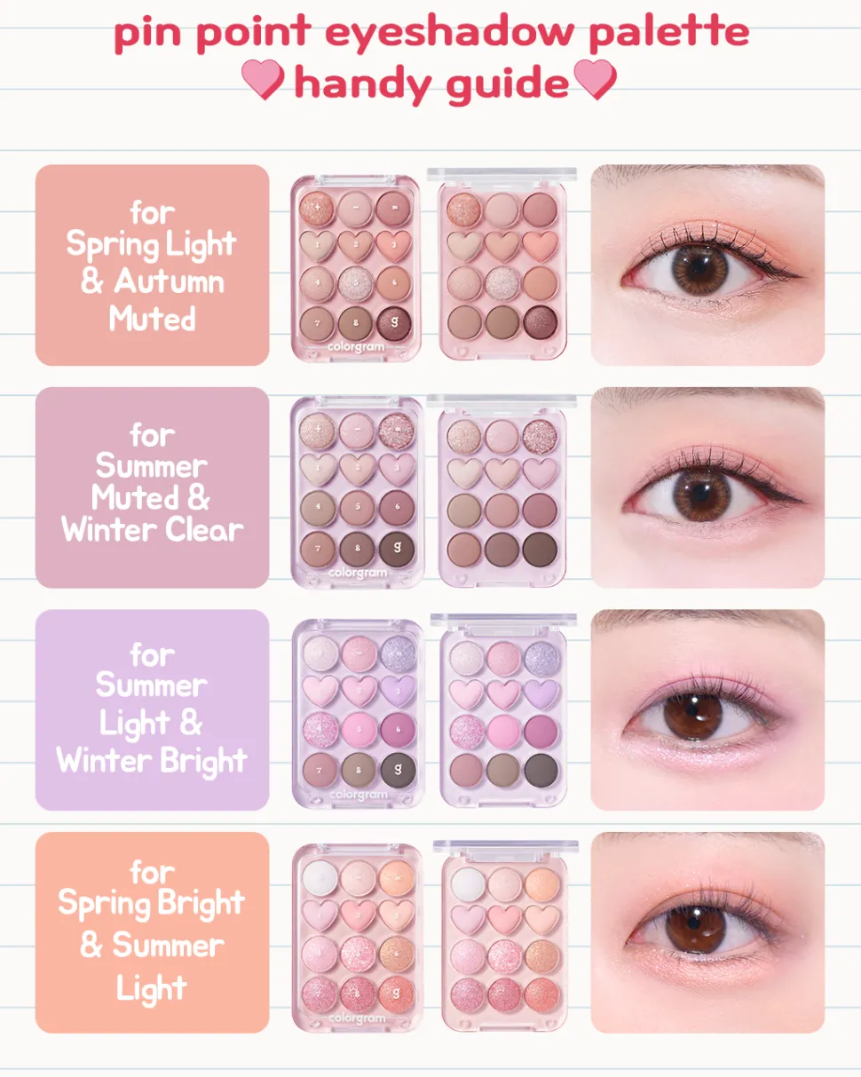 [colorgram] Pin Point Eyeshadow Palette