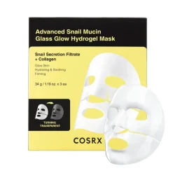 [COSRX] Advanced Snail Mucin Glass Glow Hydrogel Mask