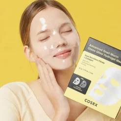 [COSRX] Advanced Snail Mucin Glass Glow Hydrogel Mask