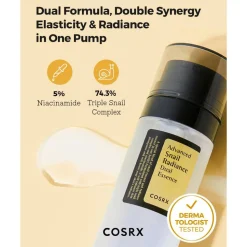 [COSRX] Advanced Snail Radiance Dual Essence