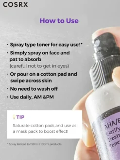 [COSRX] AHA/BHA Clarifying Treatment Toner