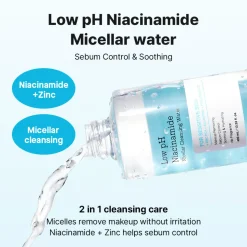 [COSRX] Low pH Niacinamide Micellar Cleansing Water
