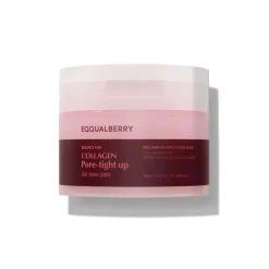 [EQQUALBERRY] Collagen Pore-Tight Up Gel Toner Pads