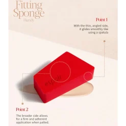 [espoir] Fitting Sponge Handy (4ea)