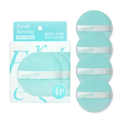 [espoir] Fresh Setting Powder Mint Puff (4ea)
