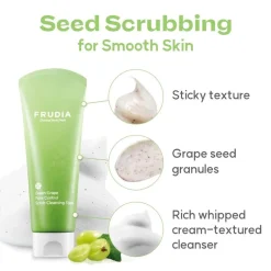 [Frudia] Green Grape Pore Control Scrub Cleansing Foam
