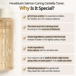 [HEVEBLUE] Salmon Caring Centella Toner