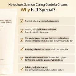 [HEVEBLUE] Salmon Caring Centella Cream