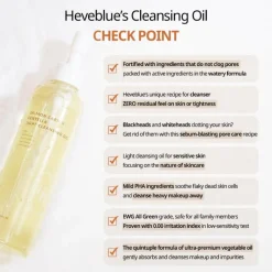 [HEVEBLUE] Salmon Caring Centella Light Cleansing Oil