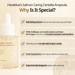 [HEVEBLUE] Salmon Caring Centella Ampoule