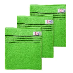 Korean Exfoliating Square Bath Towel (3ea)