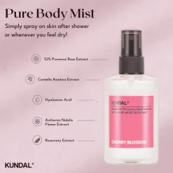 [Kundal] Pure Body Mist Cherry Blossom