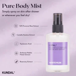 [Kundal] Pure Body Mist White Musk