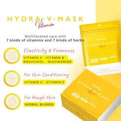 [LuLuLun] Hydra-V Vitamin Facial Mask (28pcs)