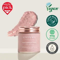 [Mary&May] Rose Hyaluronic Hydra Wash Off Mask Pack