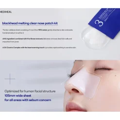 [Mediheal] Blackhead Melting Clear Nose Patch (4pcs)