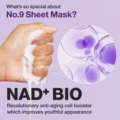 [Numbuzin] No. 9 NAD Bio Lifting-sil Full Face Sheet Mask