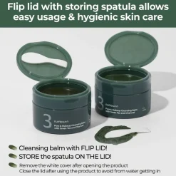 [Numbuzin] No.3 Pore & Makeup Cleansing Balm with Green Tea and Charcoal