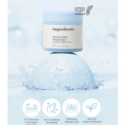 [Ongredients] Revitalizing Toner Pads