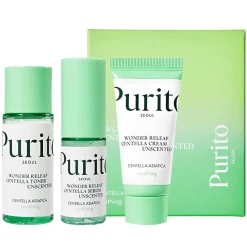 [Purito Seoul] Wonder Releaf Centella Mini Kit Unscented