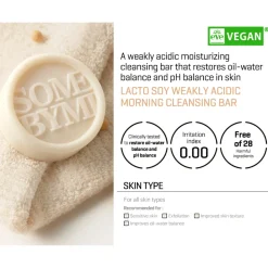 [Some By Mi] Lacto Soy Low pH Morning Cleansing Bar